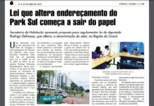 Jornal do Guará: Lei que altera endereçamento do Park Sul começa a sair do papel
