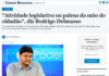 Correio Braziliense: “Atividade legislativa na palma da mão do cidadão”, diz Rodrigo Delmasso Correio Braziliense: "Atividade legislativa na palma da mão do cidadão", diz Rodrigo Delmasso
