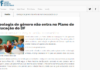 CNPF: Ideologia de gênero não entra no Plano de Educação do DF CNPF: Ideologia de gênero não entra no Plano de Educação do DF
